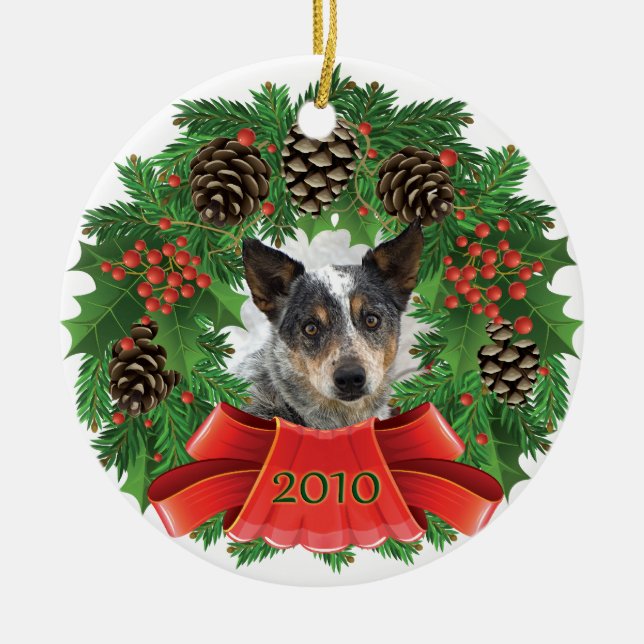 _MG_5740aChristmasWreath Ceramic Tree Decoration (Front)