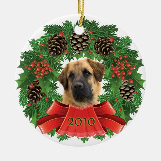 _MG_5825aChristmasWreath Ceramic Tree Decoration (Front)