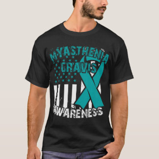 Mg Awareness T Shirt Myasthenia Gravis 