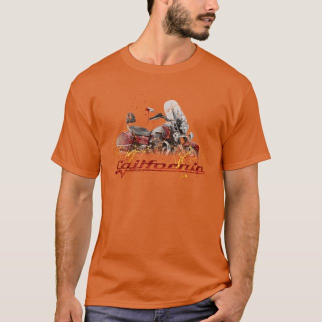 MG California 1400 Red T-Shirt (Front)