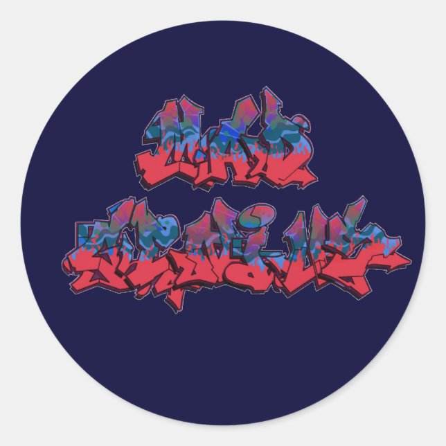 MG Logo 2 (sticker) Classic Round Sticker (Front)