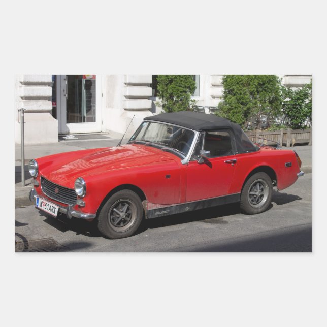 MG RECTANGULAR STICKER (Front)