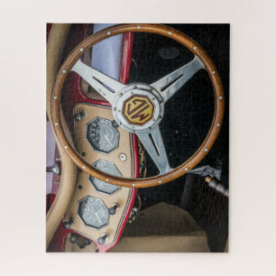 MG TF classic British sports car Jigsaw Puzzle