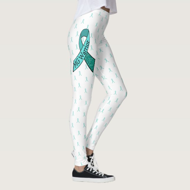 MG Warrior Awareness Ribbon Leggings (Right)