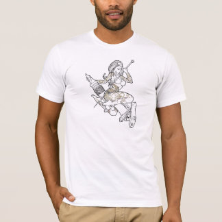MG white tee