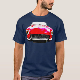 MGB 1970s classic high contrast red T-Shirt