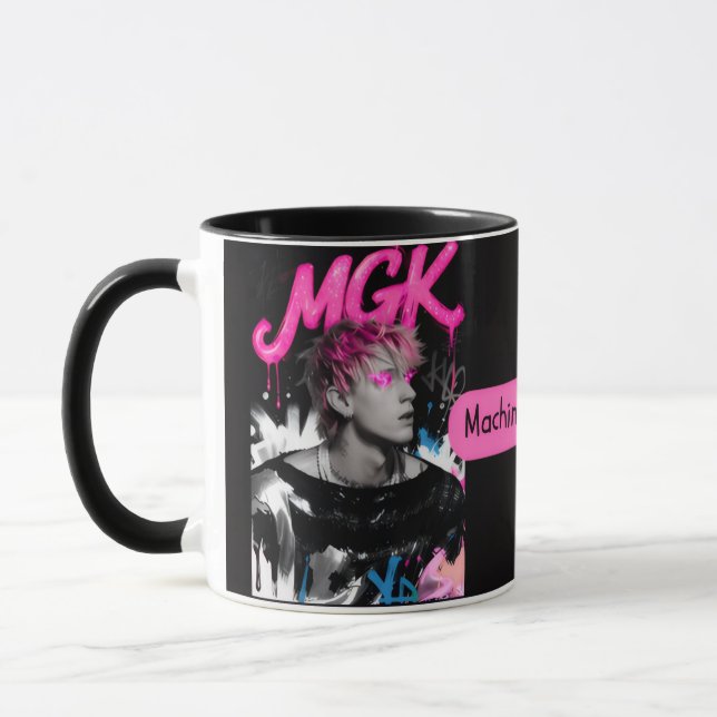 MGK Machine Gun Kelly Music Fan Coffee Mug (Left)