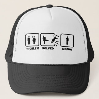 MGTOW Problem Solved Shirt Trucker Hat