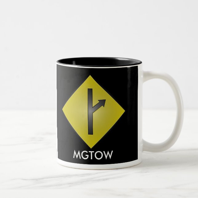 MGTOW Two-Tone COFFEE MUG (Right)