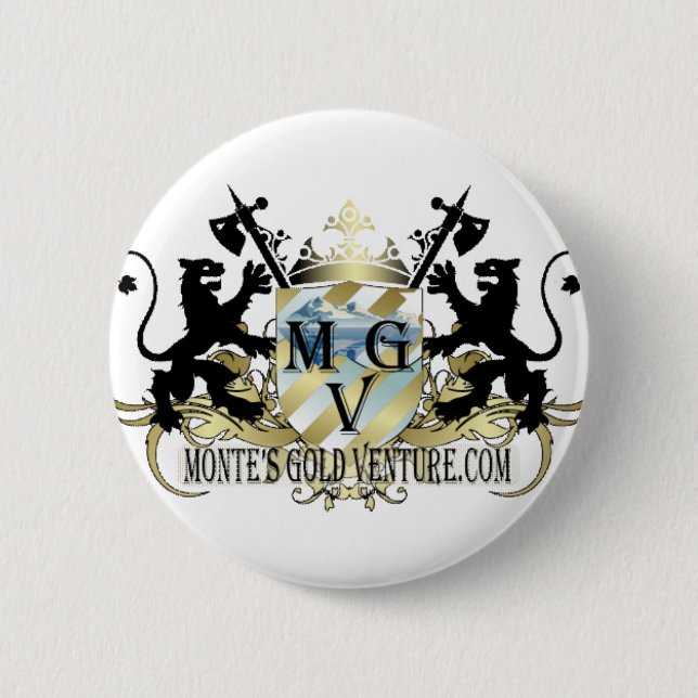MGV 6 CM ROUND BADGE (Front)