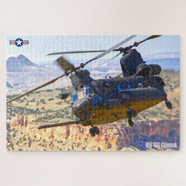 MH-47G CHINOOK (20x30 INCH) Jigsaw Puzzle (Horizontal)