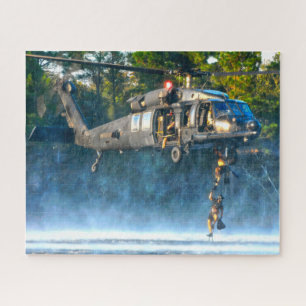 MH-60M BLACK HAWK (16x20 INCH) Jigsaw Puzzle