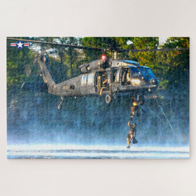 MH-60M BLACK HAWK (20x30 INCH) Jigsaw Puzzle (Horizontal)