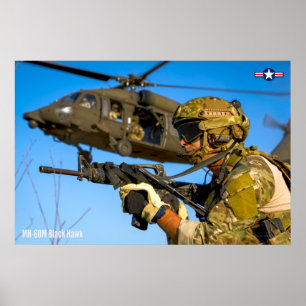 MH-60M BLACK HAWK POSTER