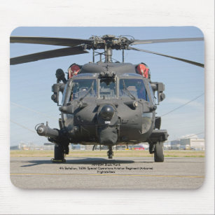 MH-60M Black Hawk Special Operations helicopter Mouse Mat