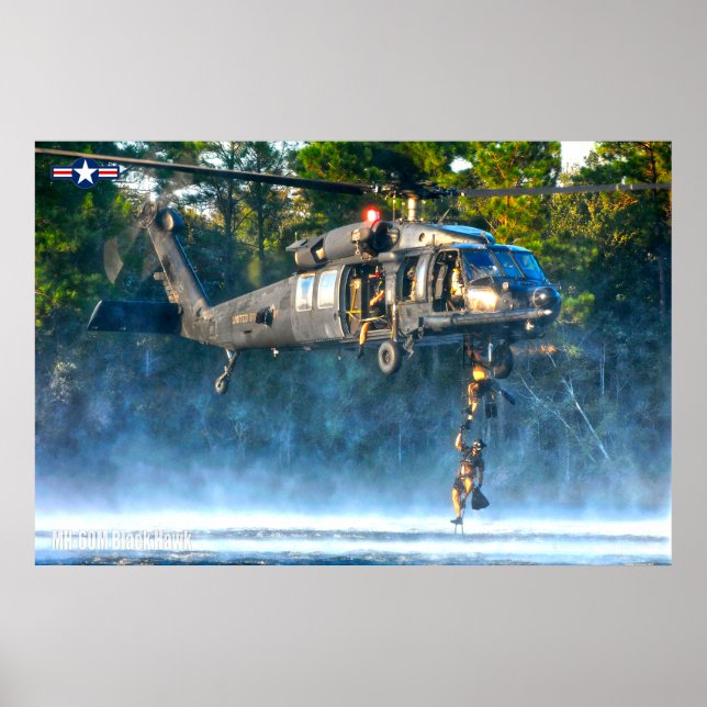 MH-60M BLACKHAWK POSTER (Front)