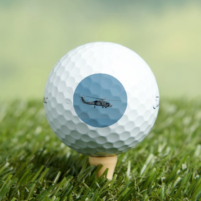 MH-60R Seahawk Golf Balls (Insitu Tee)