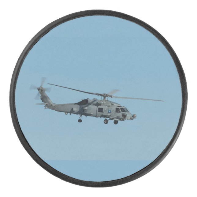 MH-60R Seahawk Hockey Puck (Front)