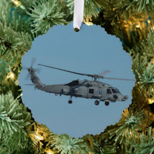 MH-60R Seahawk Tree Decoration Card