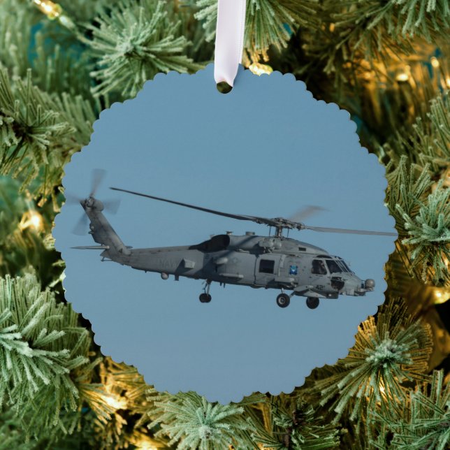 MH-60R Seahawk Tree Decoration Card (Insitu (Tree))