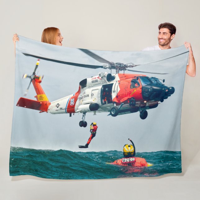 MH-60T JAYHAWK FLEECE BLANKET (In Situ)