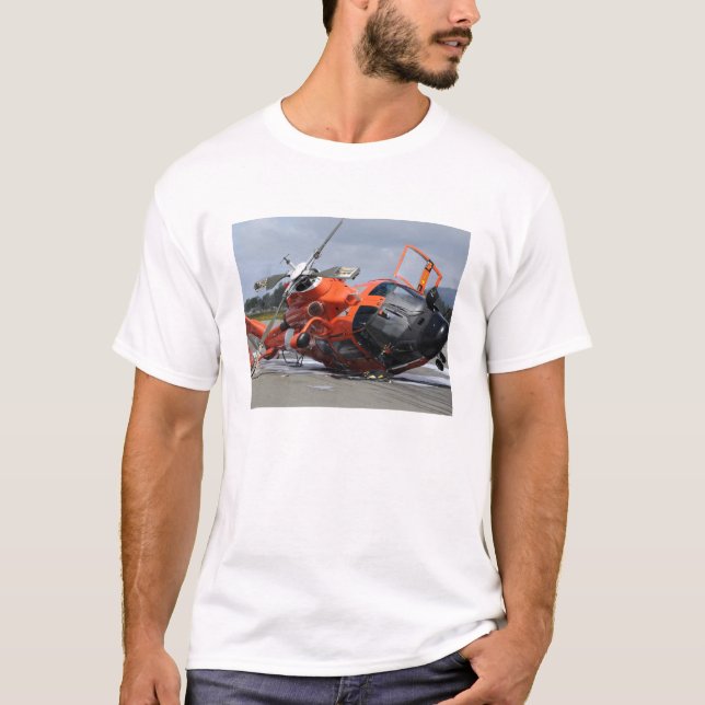 MH-65 Dolphin helicopter crashed at Arcata Airp T-Shirt (Front)