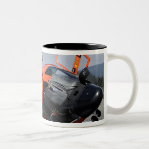 MH-65 Dolphin helicopter crashed at Arcata Airp Two-Tone Coffee Mug