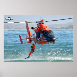 MH-65C DOLPHIN POSTER