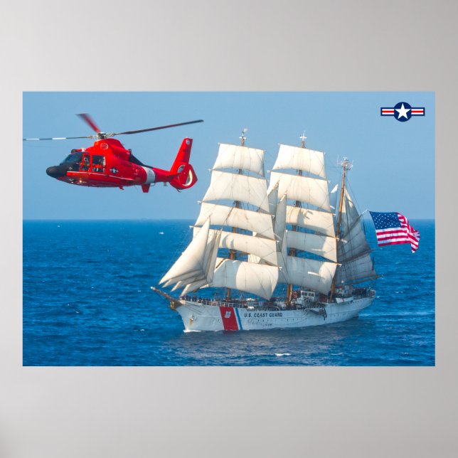MH-65D DOLPHIN POSTER (Front)