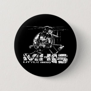 MH-6 Little Bird 2 Inch Round Button