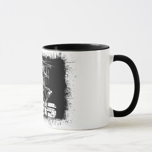 MH-6 Little Bird Ringer Coffee Mug (Right)