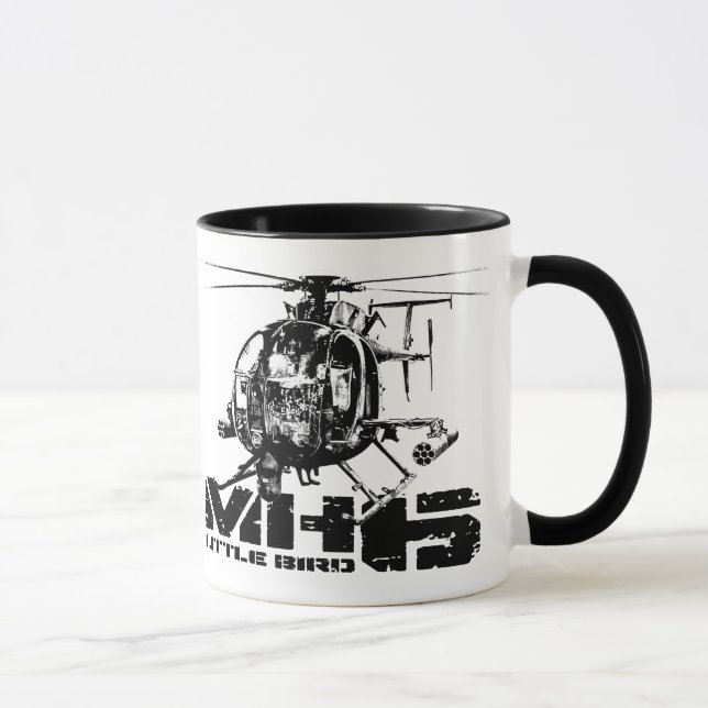 MH-6 Little Bird Ringer Coffee Mug (Right)