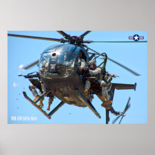 MH-6M LITTLE BIRD POSTER