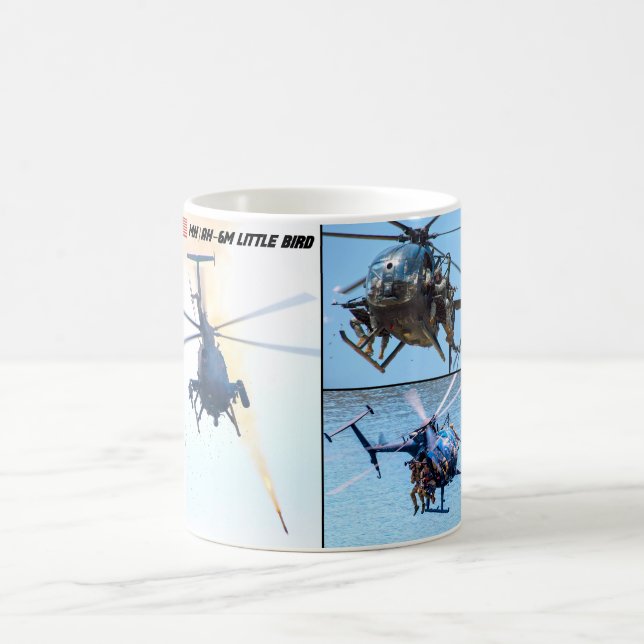 MH/AH-6M LITTLE BIRD COFFEE MUG (Center)