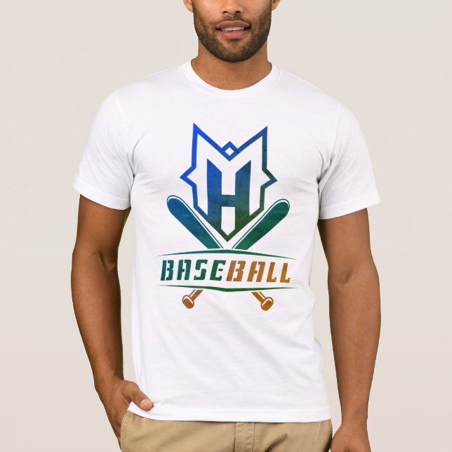 MH Baseball American Flag T-Shirt (Front)
