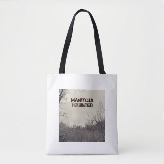 MH tote bag with design, and logo