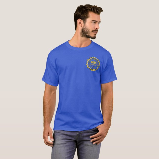MHIS-Class of 77-40th Reunion-Men's T-shirt (Front Full)