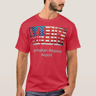 MHK Manhattan Regional Airport  T-Shirt