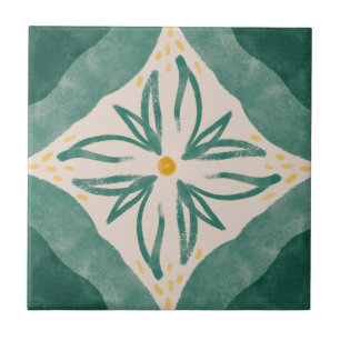 MHN Green and Yellow Tile Collection