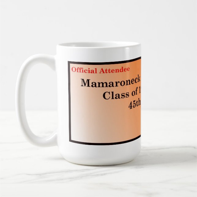 MHS Class of '67 45th Reunion Mug (Left)