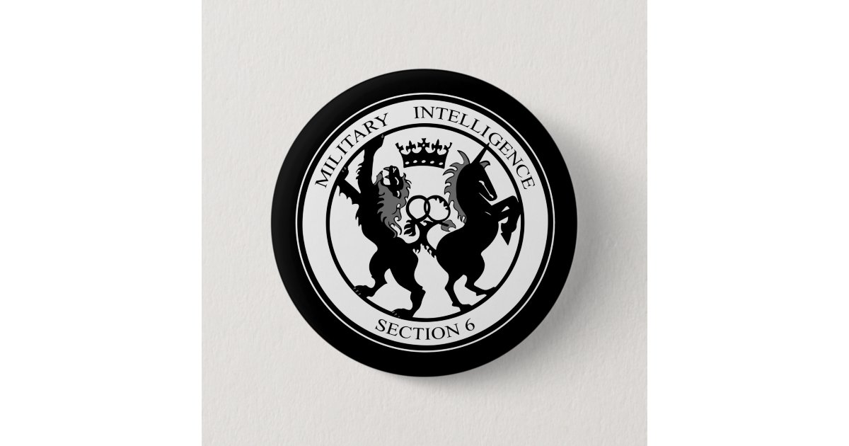 MI6 Logo 6 Cm Round Badge | Zazzle