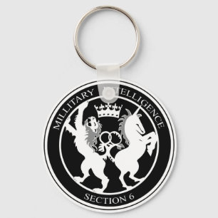 MI6 Logo Key Ring