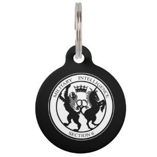 MI6 Logo Pet Tag