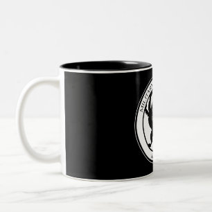MI6 Logo Two-Tone Coffee Mug