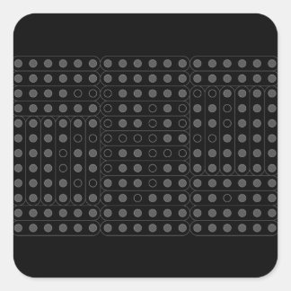 [MI°]BK-MDB SQUARE STICKER