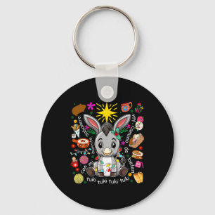 Mi Burrito Sabanero Mexican Tuki Tuki Donkey Latin Key Ring