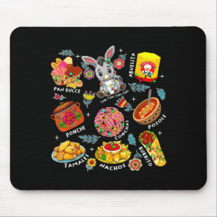 Mi Burrito Sabanero Mexican Tuki Tuki Latino Xmas Mouse Mat