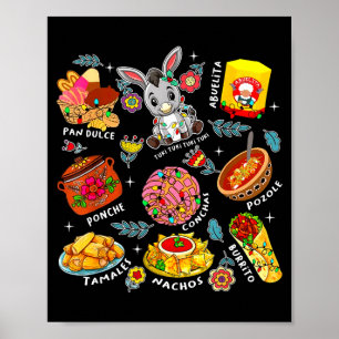 Mi Burrito Sabanero Mexican Tuki Tuki Latino Xmas  Poster