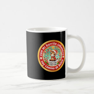Mi Burrito Sabynero Mexican Christmas Donkey Spani Coffee Mug