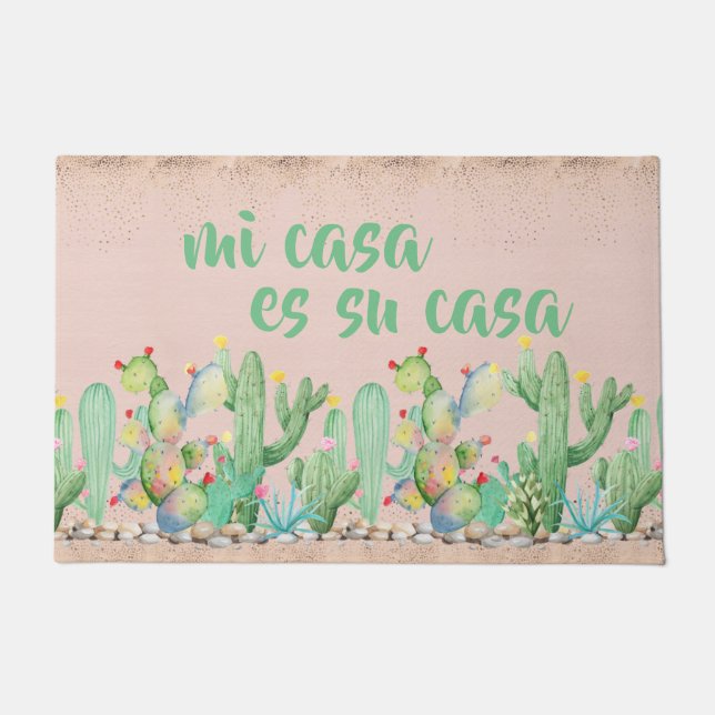 Mi Casa Es Su Casa | Spanish Door Mat (Front)
